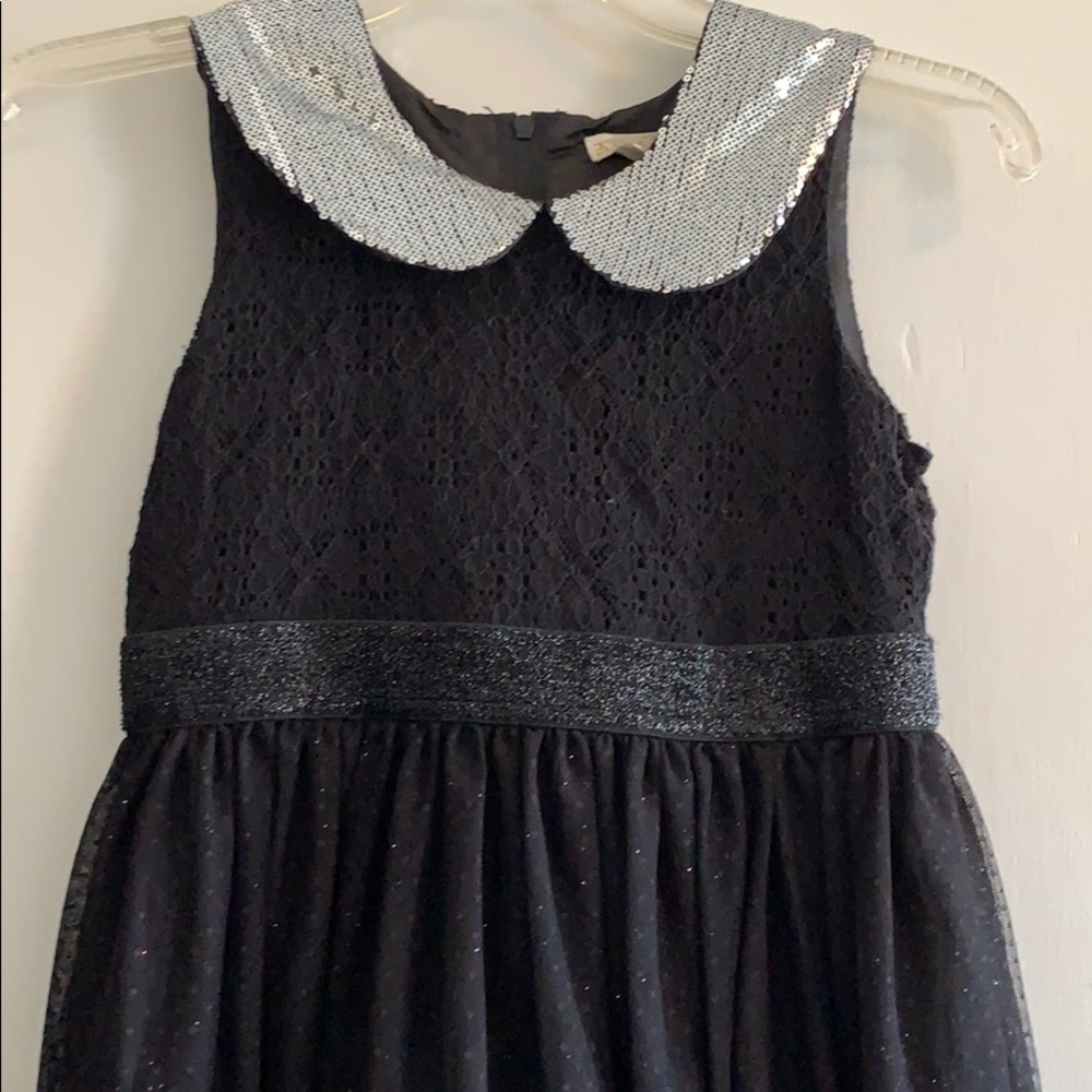 Girls black party/holiday dress